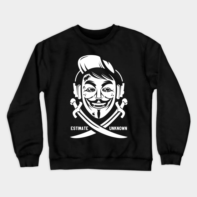 Anonymous Crewneck Sweatshirt by KawaiiDread